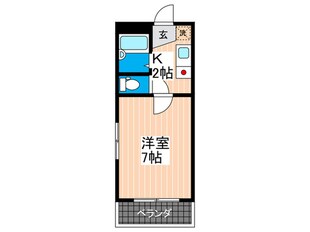 リバ－ジュ山下の物件間取画像